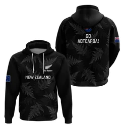 3D Fashion New Zealand Maori Printing Hoodies For Men Go Aotearoa Graphic Hooded Sweatshirts Kid Cool Hip Hop Sports Pullovers