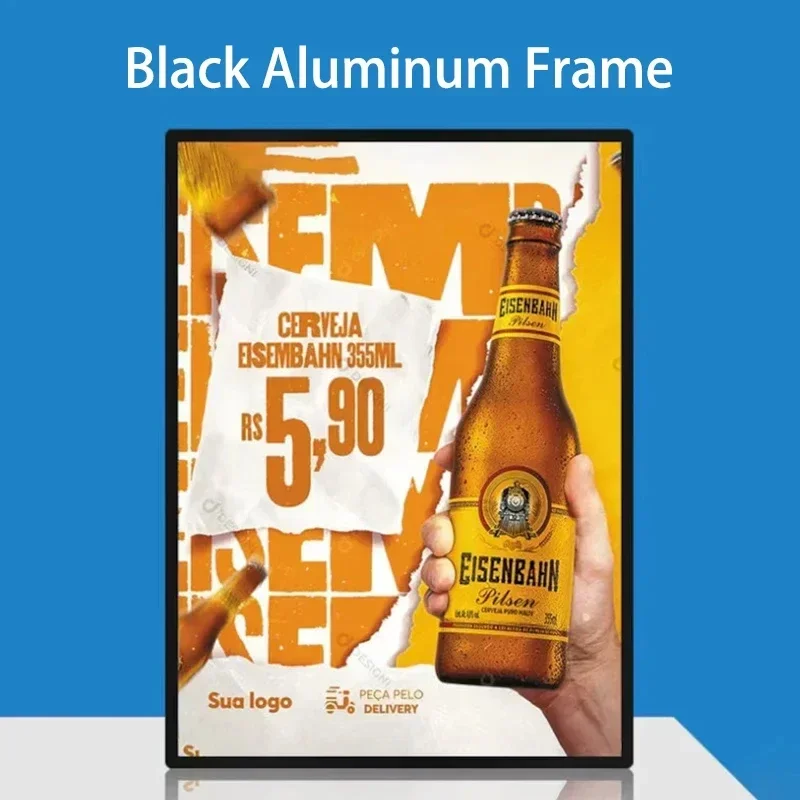 NONE Ultra-Thin LED Light Box Aluminum Frame 3