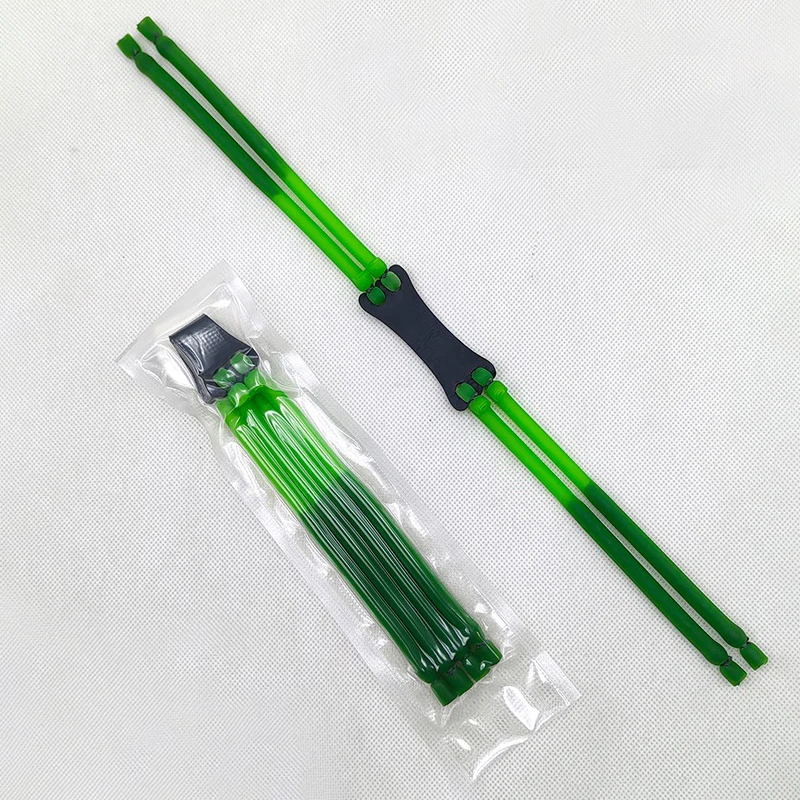 

3pcs/lot Professional 4-Strand Slingshot Bands 3060+1745 Inner Tube, Fishing Line Binding for 8-9mm Steel Ammo