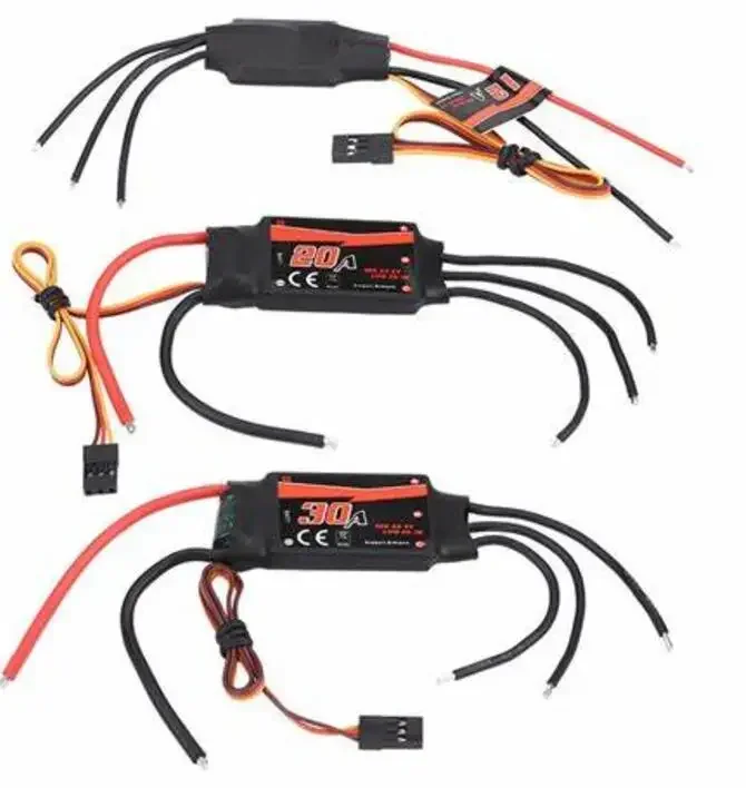 Emax BLHeli /SimonK BL/SM 12A 20A 40A 60A 80A ESC 2-4S 2-6S Electronic speed control for RC drone Airplane Helicopter