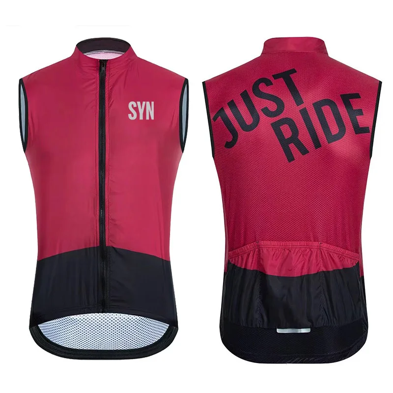 SYN Cycling Vest Sleeveless BIEHLER Windproof Cycling Jersey Bicycle clothing Chaleco Ciclismo MTB shirts uniform Bike Gilet