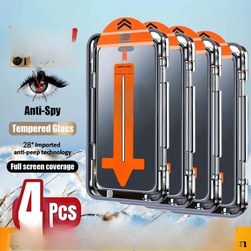 

Oleophobic Coating Privacy Screen Protector For Samsung S25 FE S25 Ultra S24 FE S23 S22 Plus S20 FE S 25 Dust Free Installation