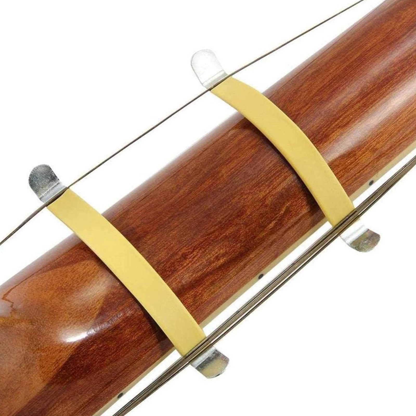 Stainless Steel Guitar Fret Protector Bass Guitar Fretboard Guards Protector for Fretboard Cleaning Filing Polishing