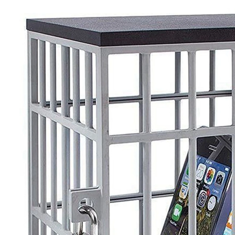 N15R-10X Metal Lock Box Cell Phone Lock Box Cell Phone Jail Lock Safe Cell Phone Cage