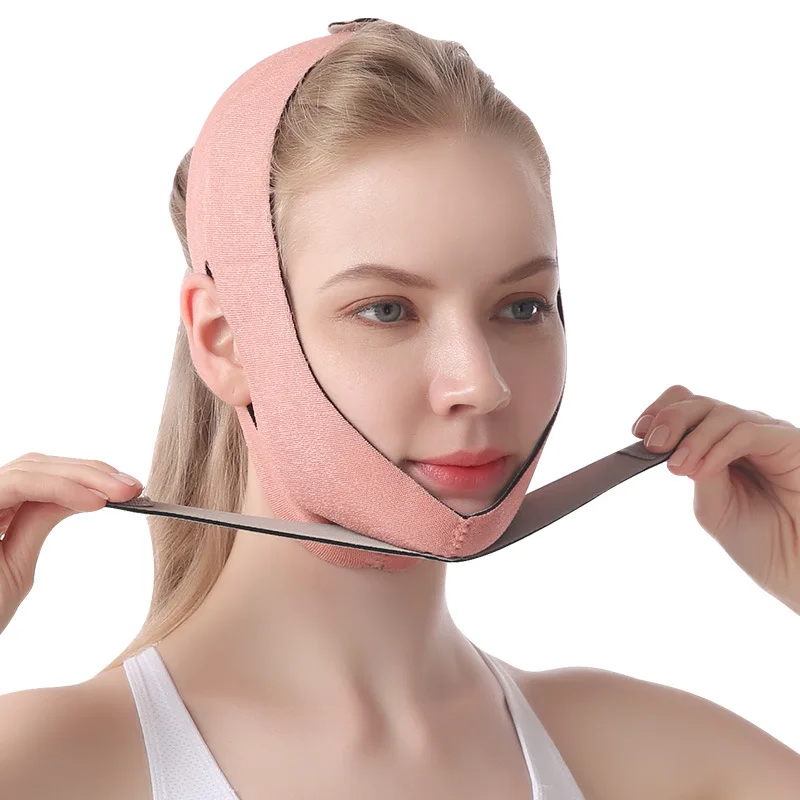 Chin Cheek Slimming Bandage V Shaper V Line Lifting Mask Women Face Lifting Anti Wrinkle Strap Band Sleeping Mask Beauty Tool