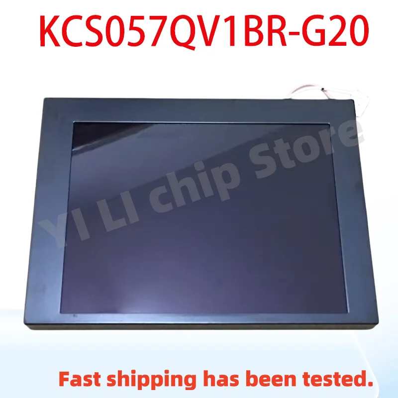 100% Test KCS057QV1BR-G20 KCS057QV1BR Original A+ Quality 5.7 Inch LCD Module For Industrial Equipment  GP2301-SC41