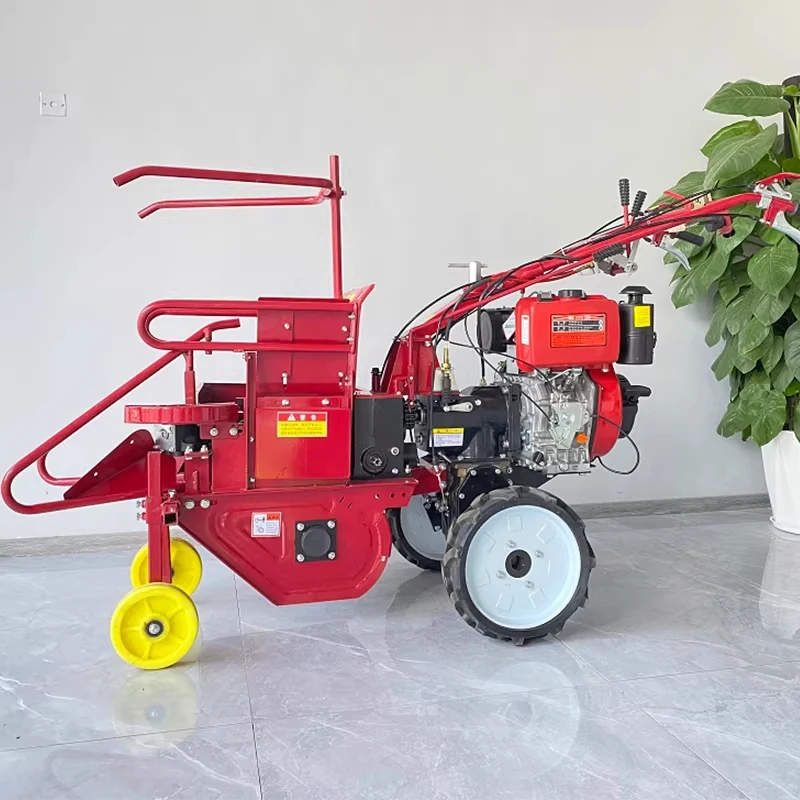 

Fully Automatic Single-Row Corn Harvester,Fuel-Powered with Electric Start,Corn Stalk Shredding,Fully Enclosed Worm (Customized)