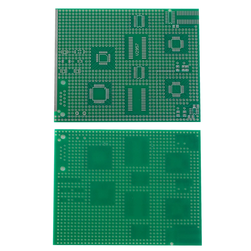 2pcs 9x11CM Prototype PCB Breadboard 90X110mm Single Side Transfer Board Prototype PCB For Arduino Universal Board ﻿