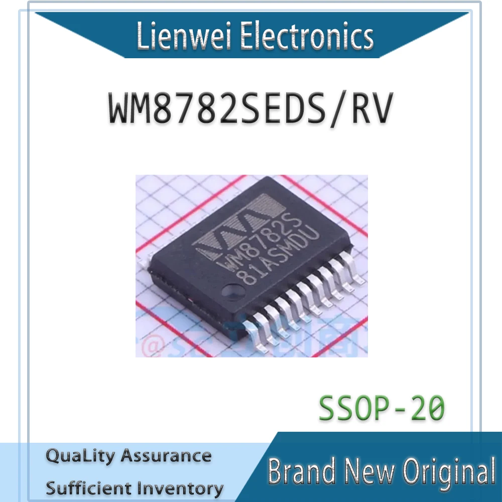 

100% New Original WM8782S WM8782SEDS/RV WM8782SEDS IC Chipset SSOP-20