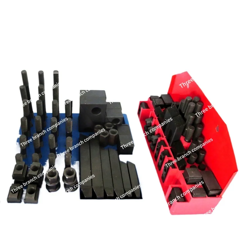 

Закаленная комбинированная прижимная пластина, набор из 58 предметов, обрабатывающий центр с ЧПУ, аксессуары для фрезерного станка, универсальное крепление M10124162024