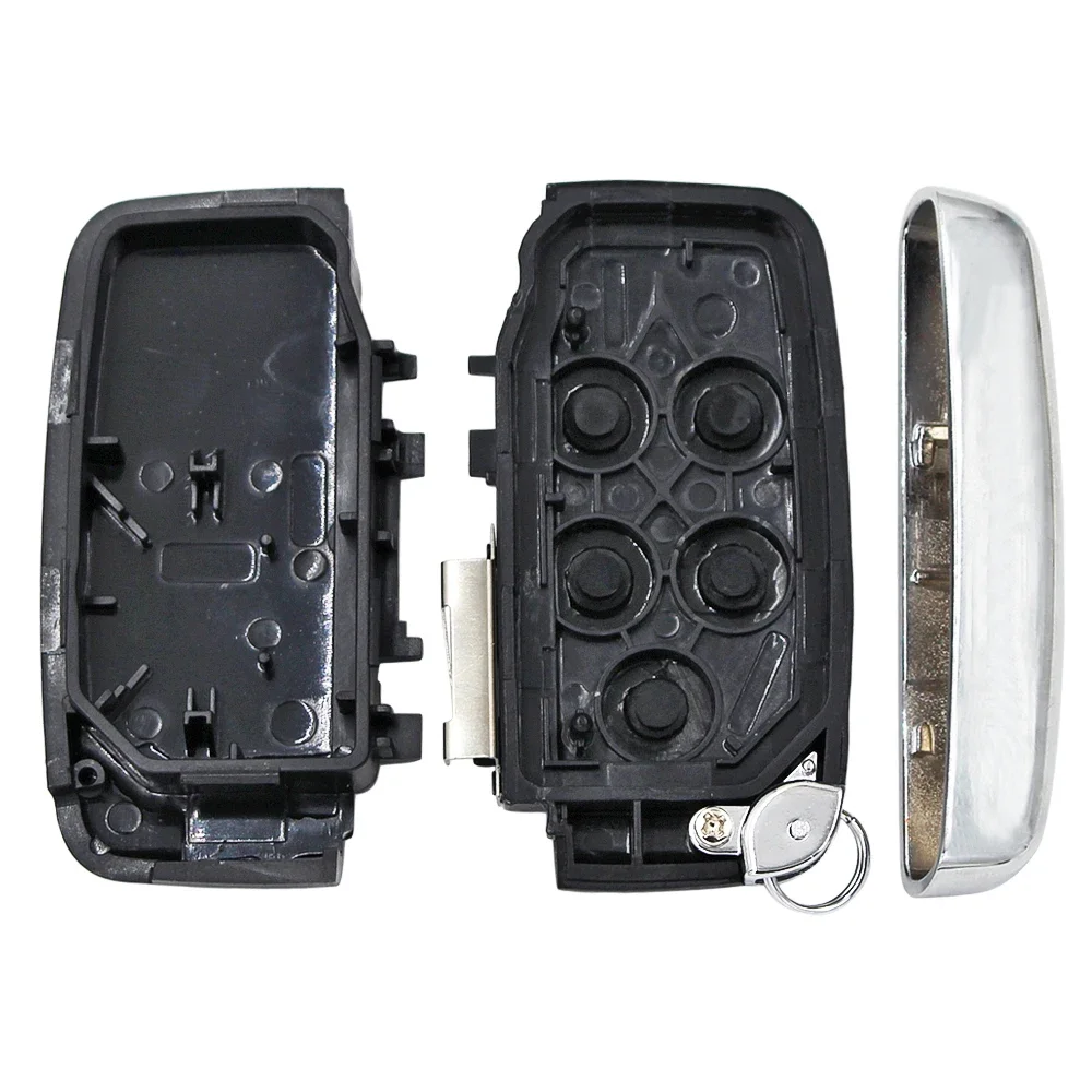 5 أزرار دخول بدون مفتاح الذكية مفتاح بعيد قذيفة فوب 5 أزرار ل جاكوار XJ XF XKR XE XK F-نوع F PACE