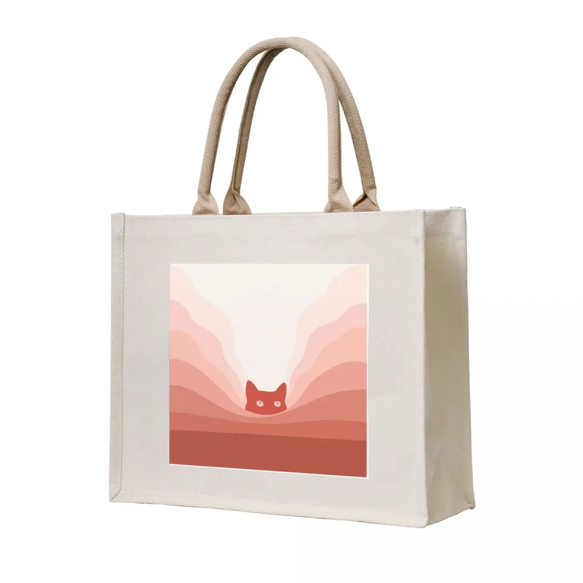 

Cat Landscape 78 Tote Bag cute tote bag hand bag ladies hand bags
