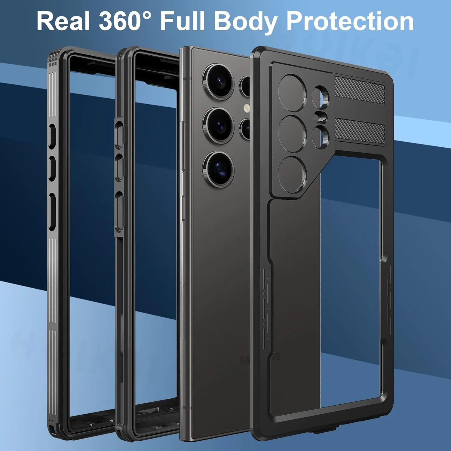 Case Waterproof For Samsung Galaxy S25 Ultra S25 Plus S24 S23 Magsafe Snow Dust Shock Proof 360° Underwater IP68 Certified Cover