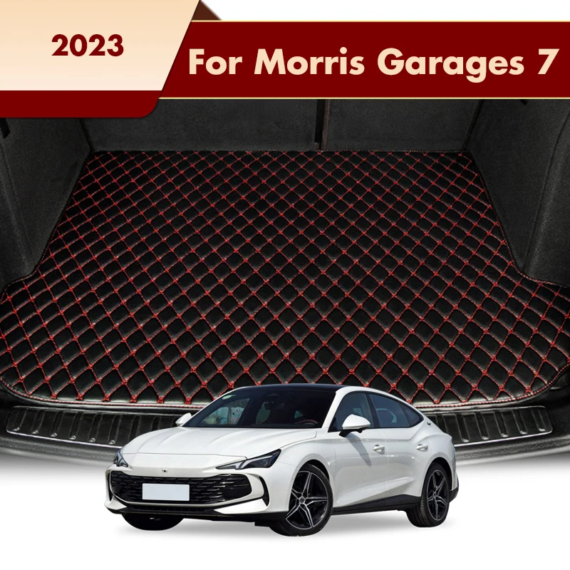 Car Trunk Mats For Morris Garages MG 7 2023 Auto Vehicles Cargo Liner Carpets Interior Accessories Products Automobiles Covers