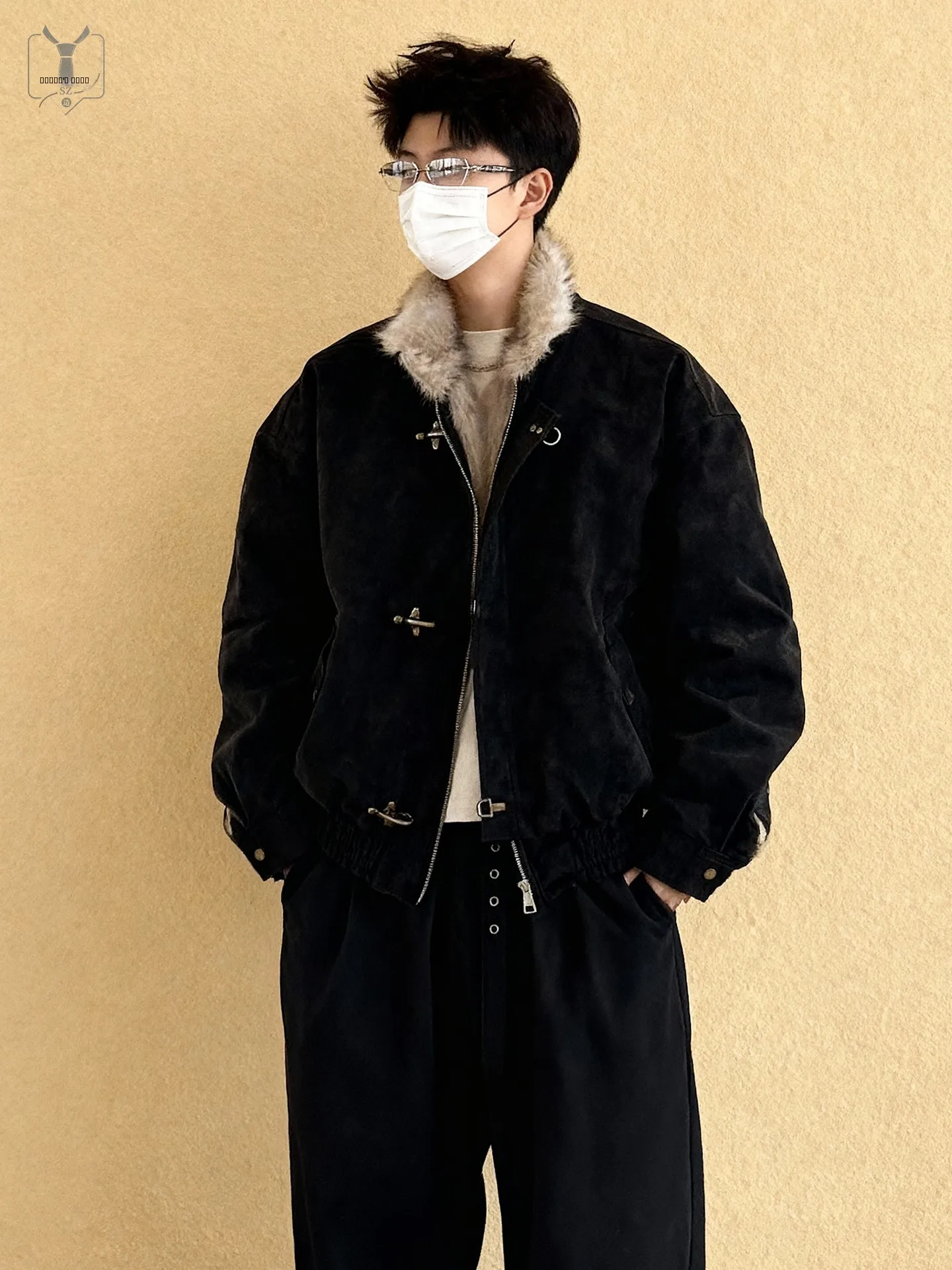 

Зимнее пальто Jaet Thiened с мехом ягненка, теплая хлопковая одежда Harington Sle, мужское модное морозостойкое длинное пальто све для молодежи