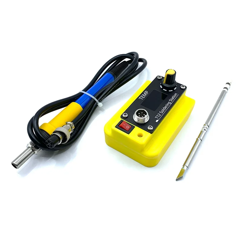 YWDZ-محطة لحام حديد لاسلكية لحام كهربائي بدون طاقة 70 وات T12 للبطارية