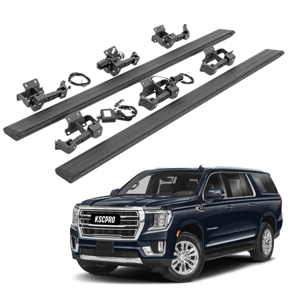

Электрические подножки для бездорожья с электроприводом по бокам для GMC Yukon GMT1YC 2021, новый корпус