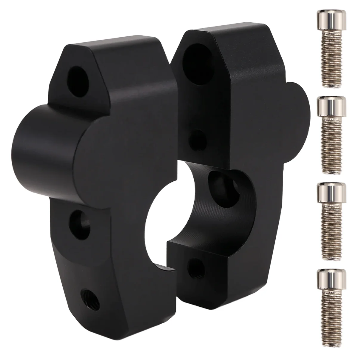 T48C_ملحقات الدراجات النارية المقود الناهض المشبك محول مقود الارتفاع رفع جبل ل Voge CU525 CU 525 #3