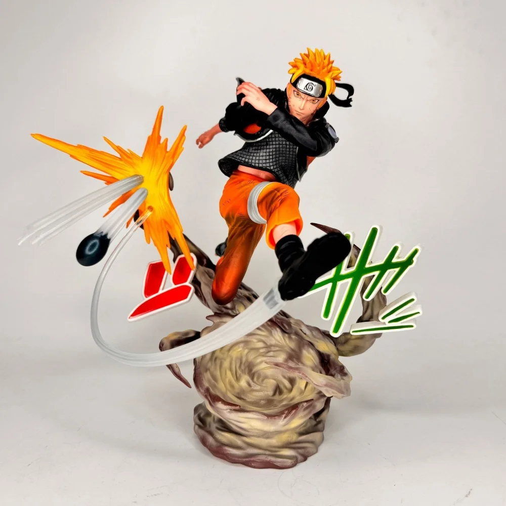 

Anime Naruto Uzumaki Naruto GK Famous Battles PVC Action Figure Collectible Model Doll Toy 22CM