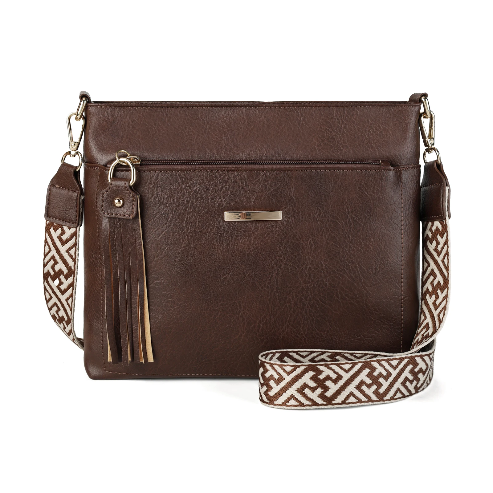 

AFKOMST Женская сумка большой вместимости из искусственной кожи, офисная сумка через плечо, модная высококачественная сумка-кроссбоди