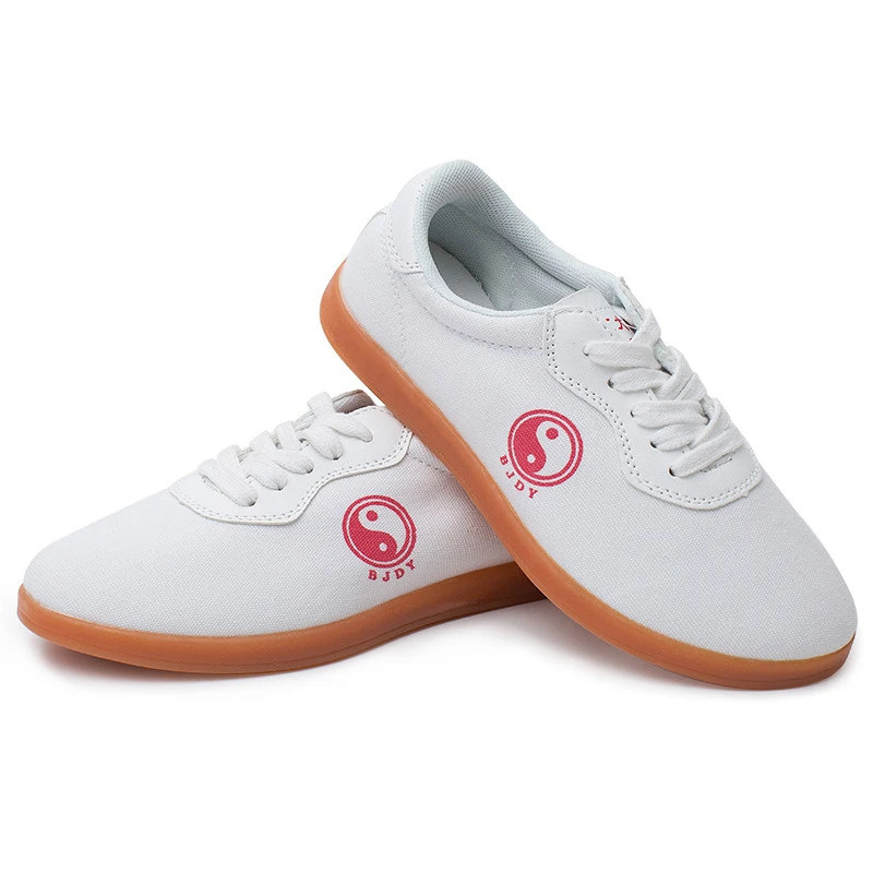 

Tai Chi Shoes Canvas Wear-resistant Martial Arts Shoes for Middle-aged and Elderly Martial Arts Competitions