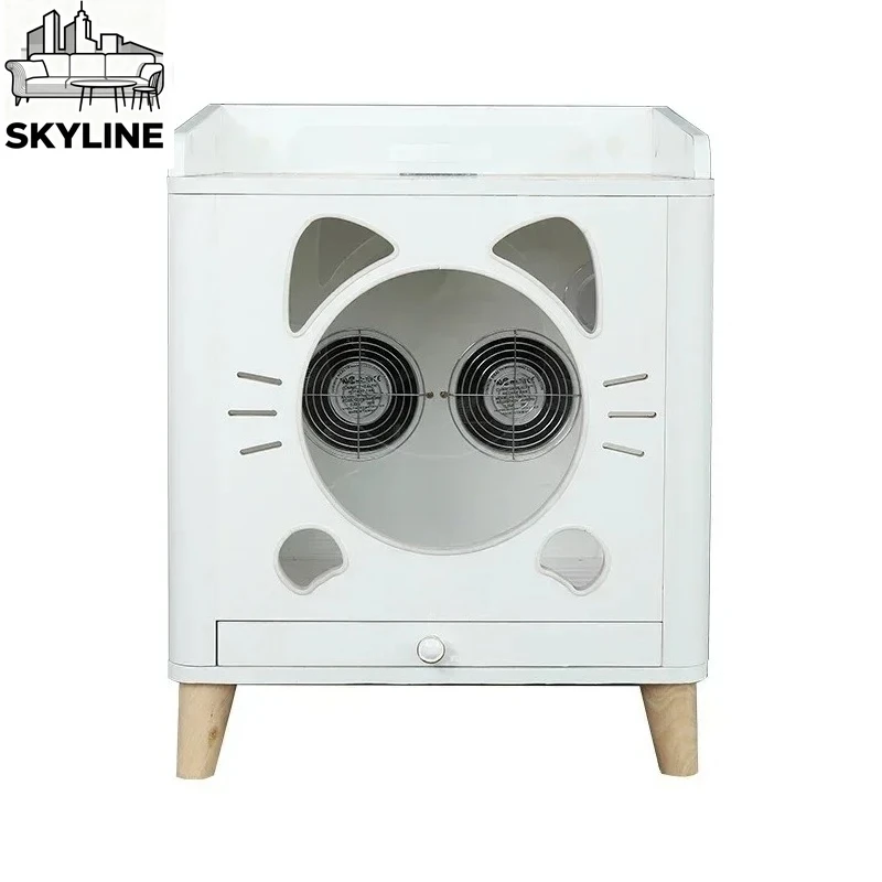 Home Cat and Dog Shower Hair Dryers Fully Automatic Hair Dryer Water Blower Dog Grooming Pet Drying Box Dryer for Pet Supplies