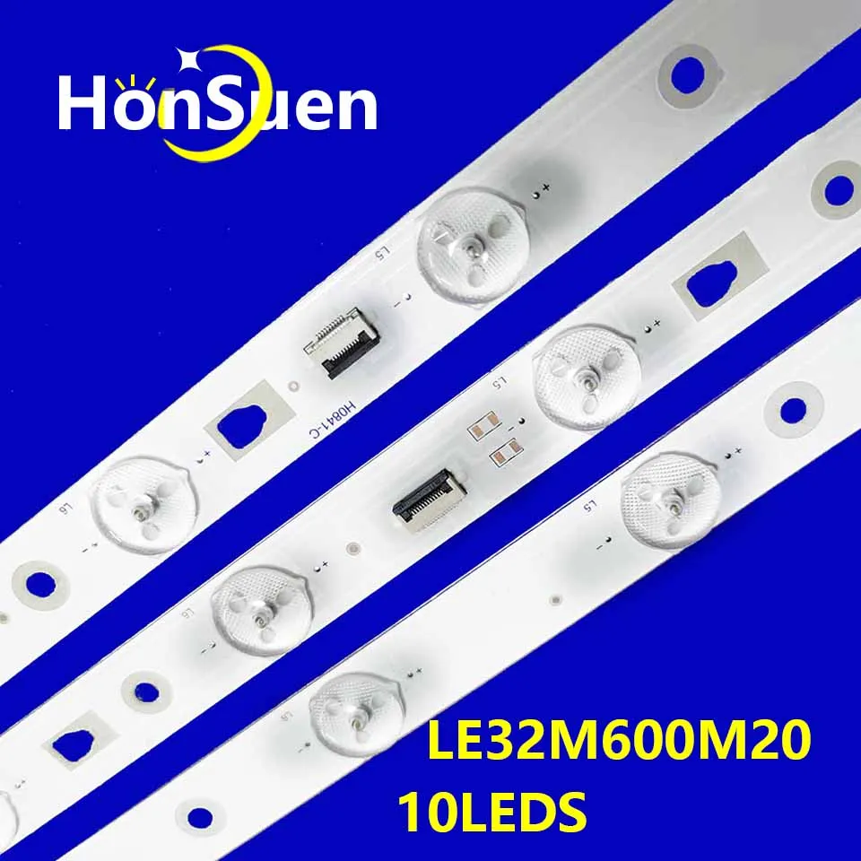 3 Stück/Kit LED-Hintergrund beleuchtung für le32m600m20 10led