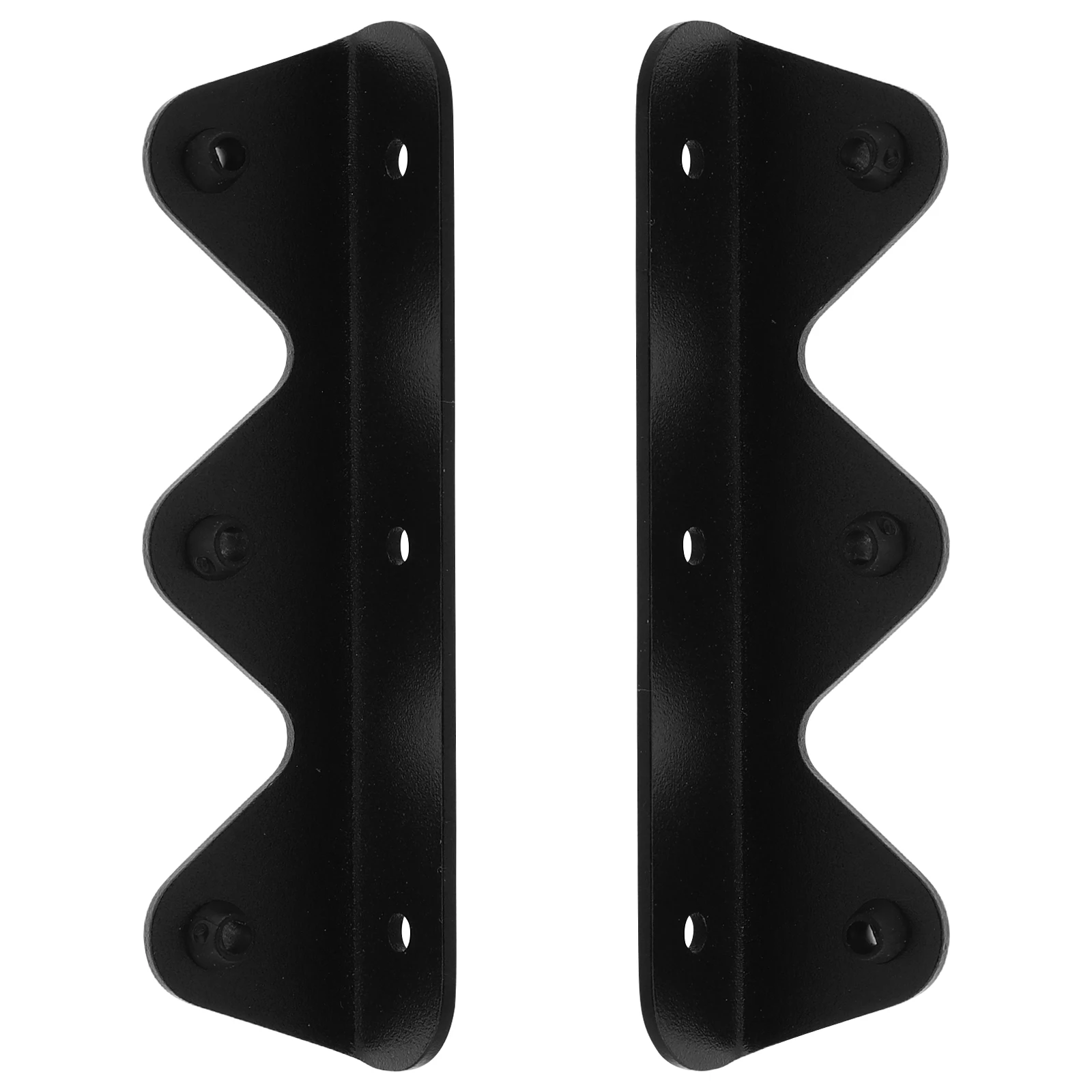 

RV Hanging Cabinet Fence Black Waterproof Boards Anti-dropping Accessories Metal Fences Household Travel Longlasting Easy