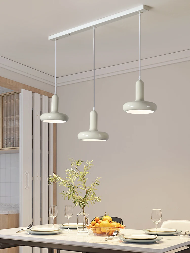 Imagem -03 - Nordic E27 Led Pendant Light Usado para Quarto Cozinha Cinza Laranja Não Polido Natural Regulável Controle Remoto Decoração da Lâmpada