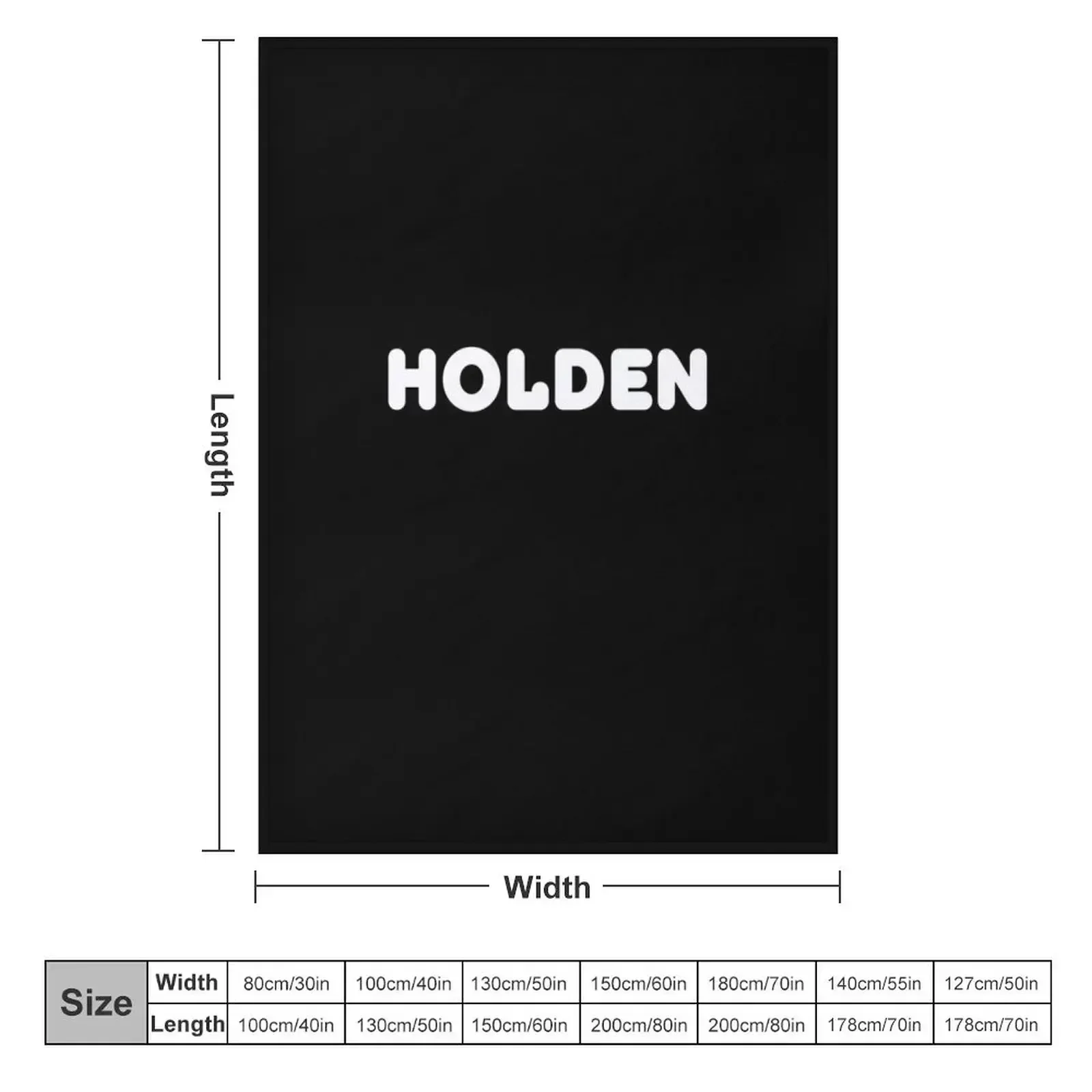 Holden custom name Holden custo name Holden name Throw Blanket Shaggy christmas gifts Flannel Blankets