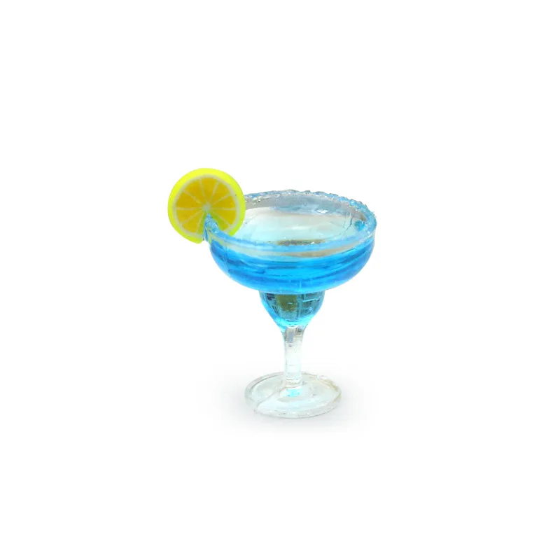 1:12 لطيف مصغرة الغذاء نموذج دمية الملحقات كوكتيل سلسلة الحانة المشهد التصوير الدعائم دمية ديكورات منزلية اللعب