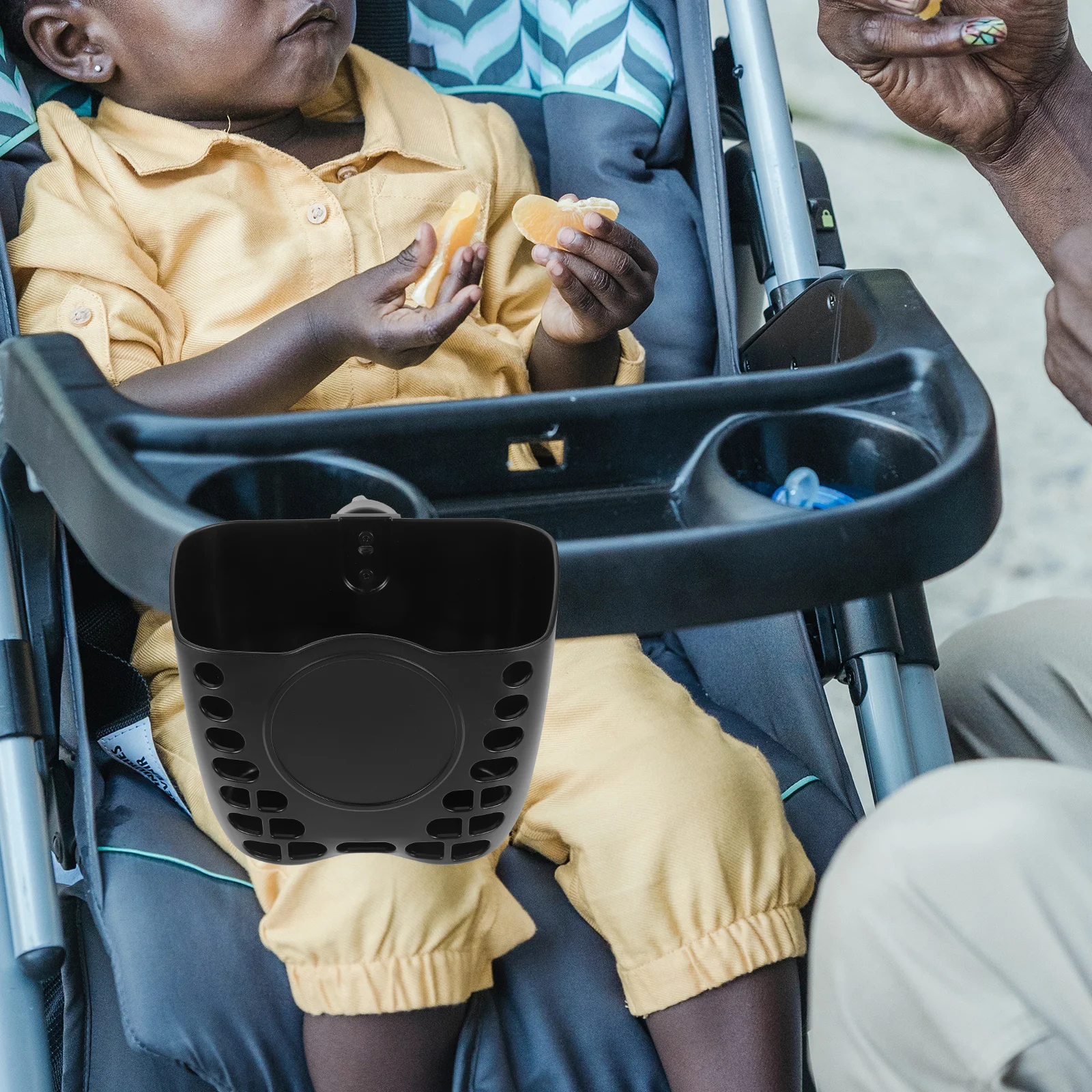 

Stroller Diaper Organizer Durable Large Capacity Storage for Baby Care Items and Accessories Baby Stroller Organizer