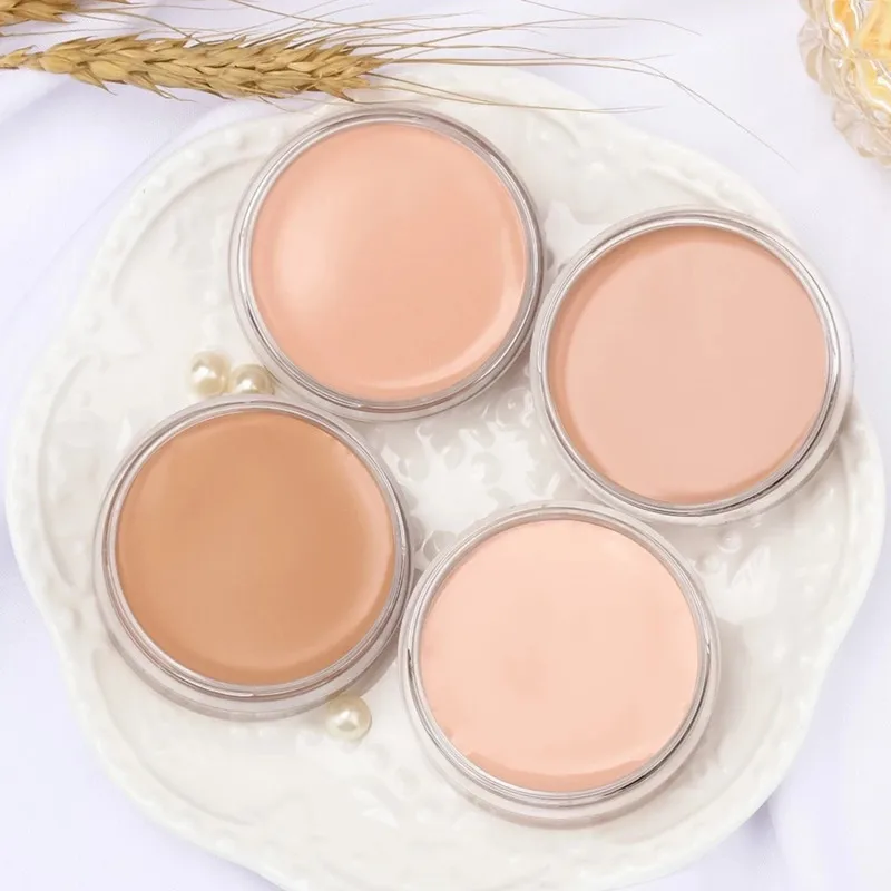 4 Kleuren Volledige Dekking Magie Crème Concealer Palet Waterdicht Olie-Control Verbazingwekkende Volledige Cover Gezicht Base Foundation Make-Up