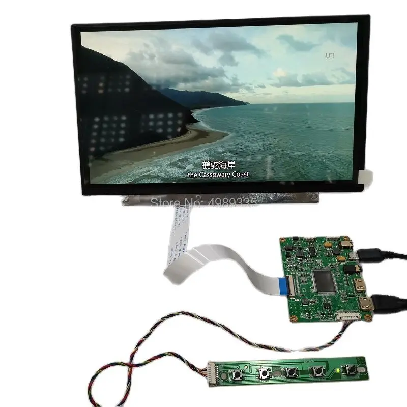 

11.6-inch display module HDMI interface 11.6-inch IPS LCD screen 1920X1080P USB5V power supply
