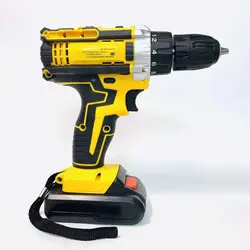 48V Portable Cordless Impact Drill Power Screw drivers 3 in 1 Rechargeable Lithium Electric Hand Drill Home Electric Screwdriver