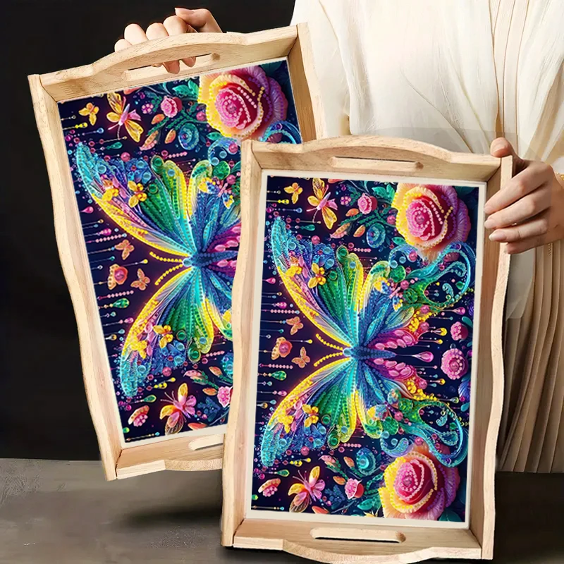 Diamond Painting Wooden Tray Kit 5