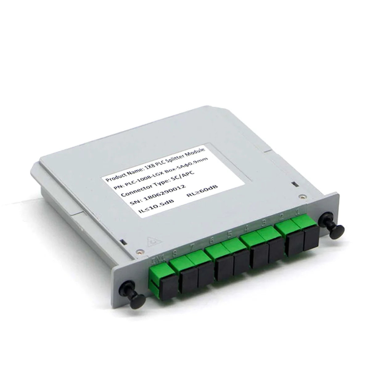 1x2 4 8 16 коробка ПЛК G657A1 0,9 мм lgx ПЛК Разветвитель SC UPC/APC кассетный разветвитель оптический