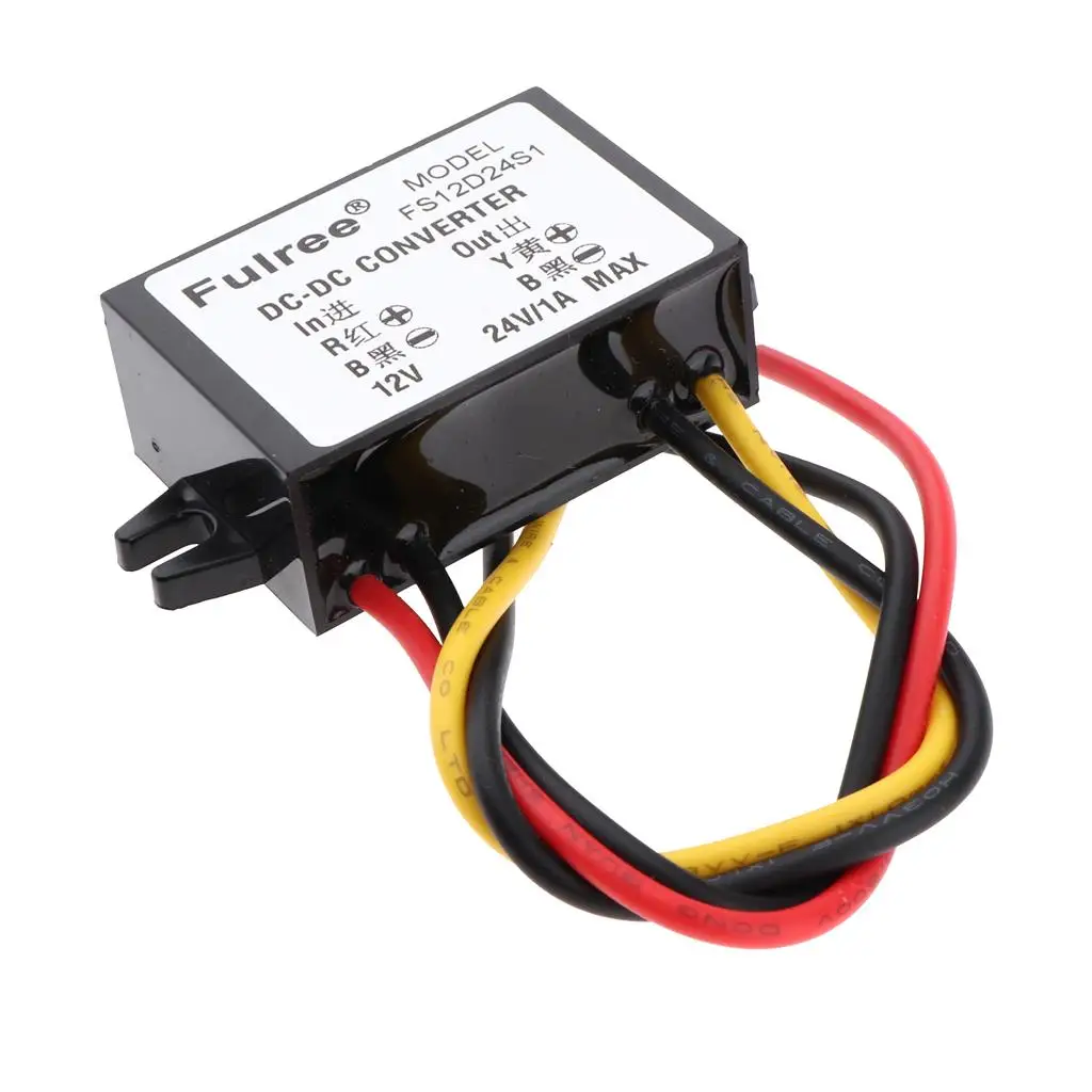 DC Volt Buck Converter 24w Boost Power Supply Step Up Regulator Module Waterproof for Car Audio Motor LED Display