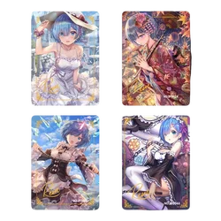Dea fai da te registra il secondo proiettile Rem Ram RE: ZERO-start Life in un altro mondo Anime periferiche Game Collection Card