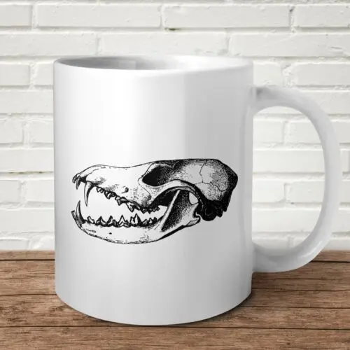 Skull Mug Funny Offensive Birthday Gift Present Alternative Darkness Art Xmas