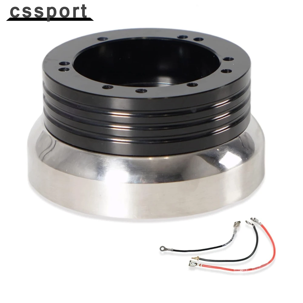 

5 & 6 Hole Steering Wheel Polished Hub Adapter For Chevy Flaming River Ididit GM