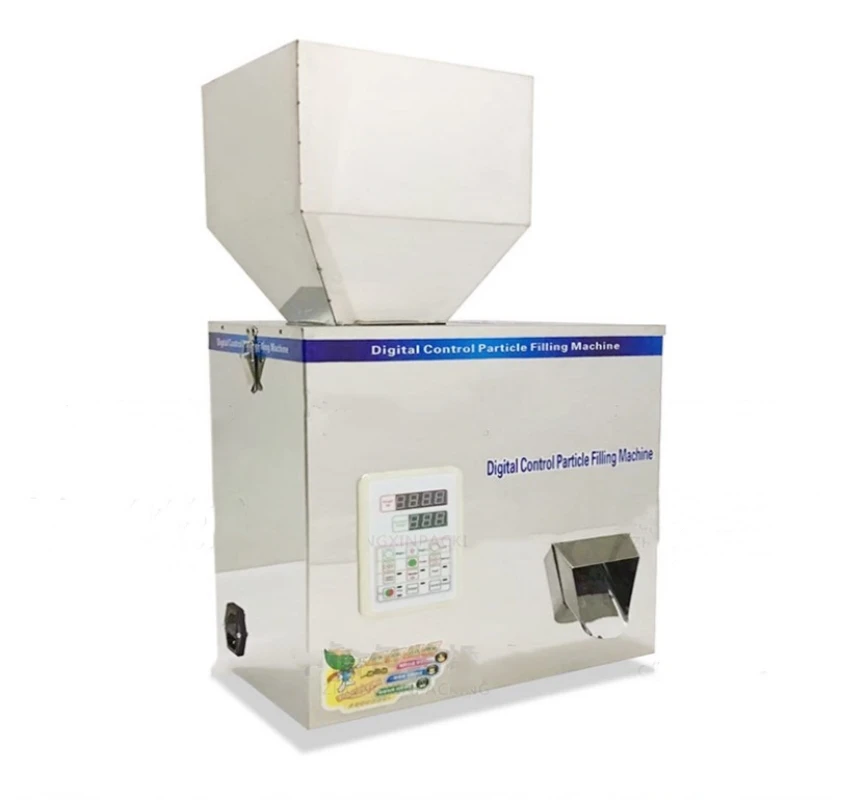 1-500g Auto Stainless Steel Particle Powder Bag Weighing Filling Machine Weighing Subpackage Device