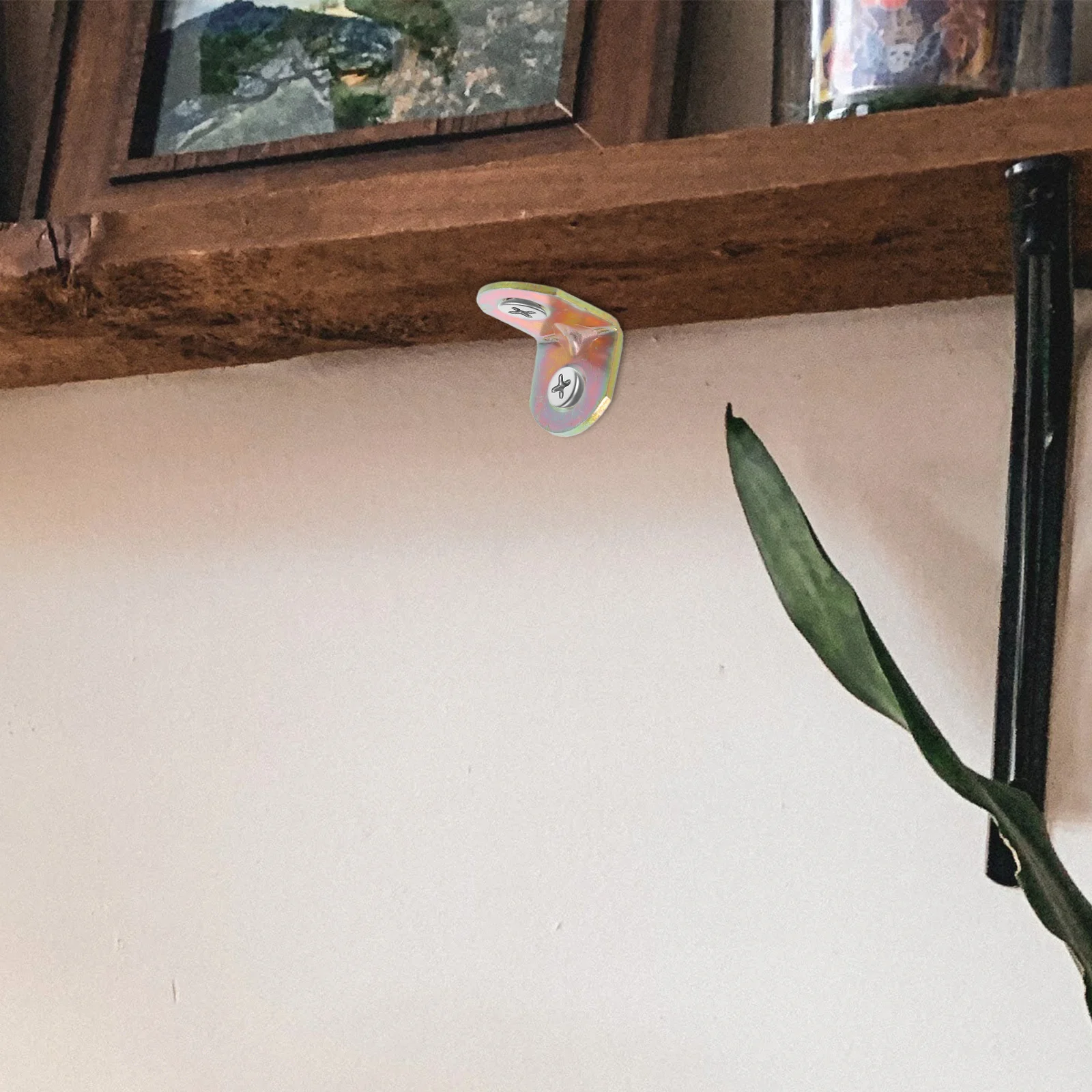 

30Pcs Stainless Steel Angle Brackets 90 Degree Heavy Duty L Bracket for Shelf Cabinet Wood Furniture Support Corner Brace