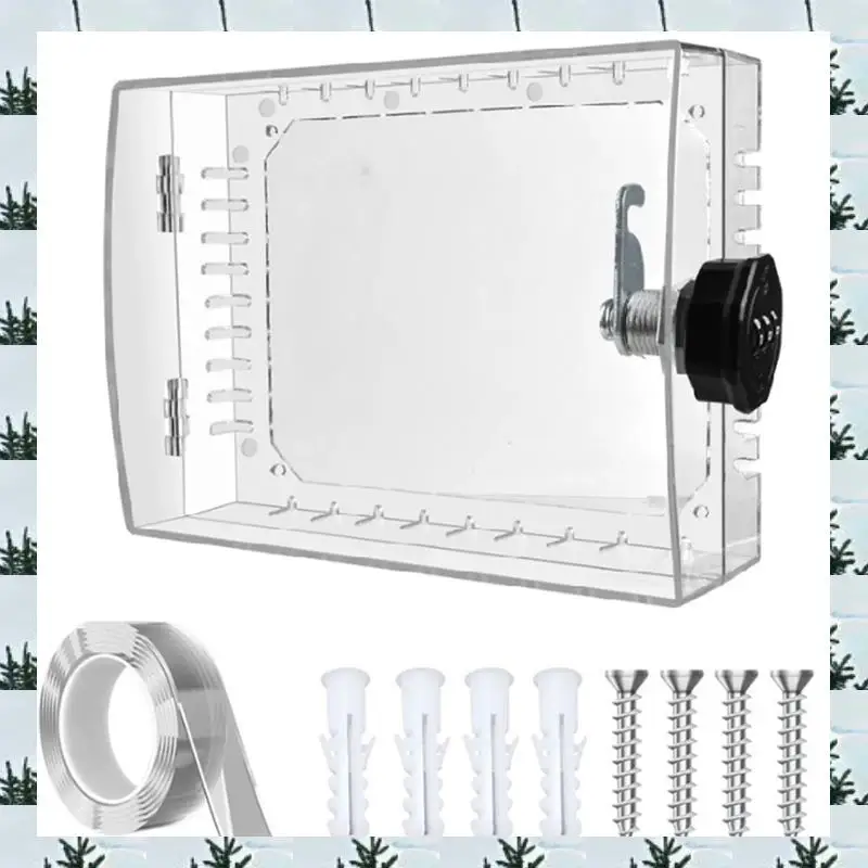 

Блок для термостата ABLG с функцией пароля, прозрачная крышка, запасная часть для домашней безопасности, новая