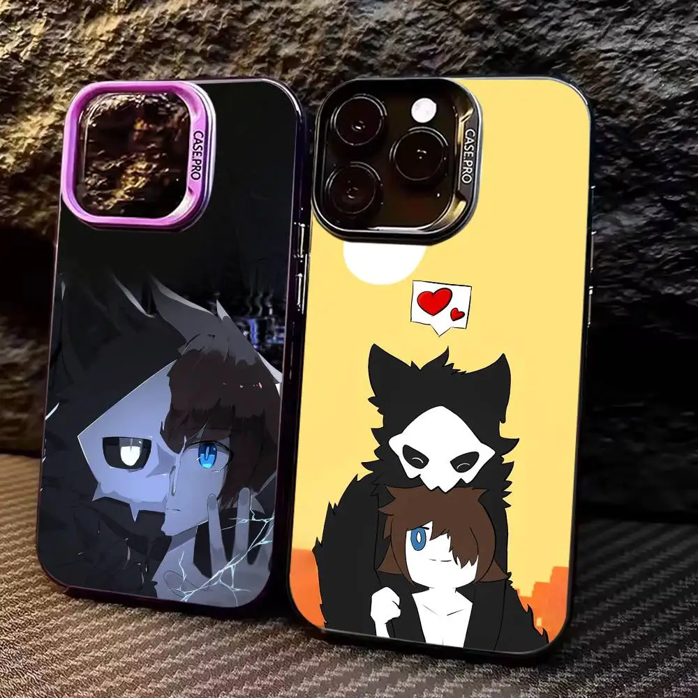 

C-Changed P-Puro Game Phone Case For iPhone 17, 16,15,14,13,12,11 Plus,Pro Max, Colorful Silver Funda Cover