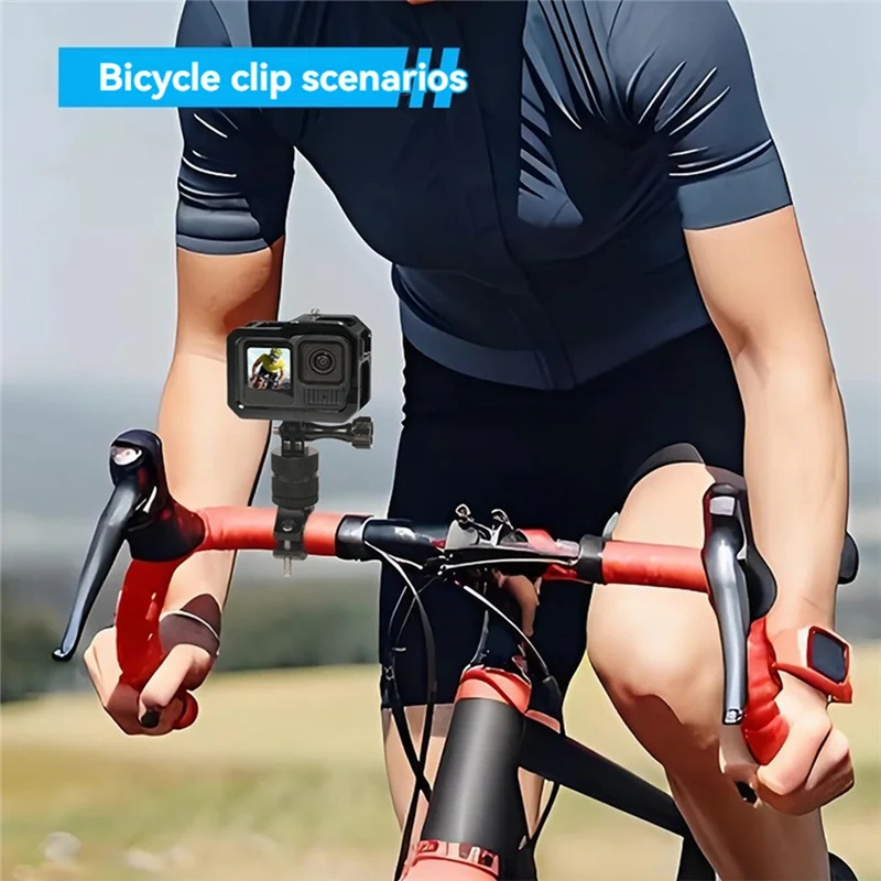 M01K Magnetic Camera Cage Quick Release With Cold Shoe Mount Protective Frame Aluminium For Gopro 13/12/11 Action Camera