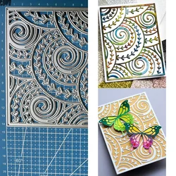 Lucky Goddess Metal Cutting Dies Curlicue Plate Diy Scrapbooking Photo Album Decorative Embossing Paper Card Crafts