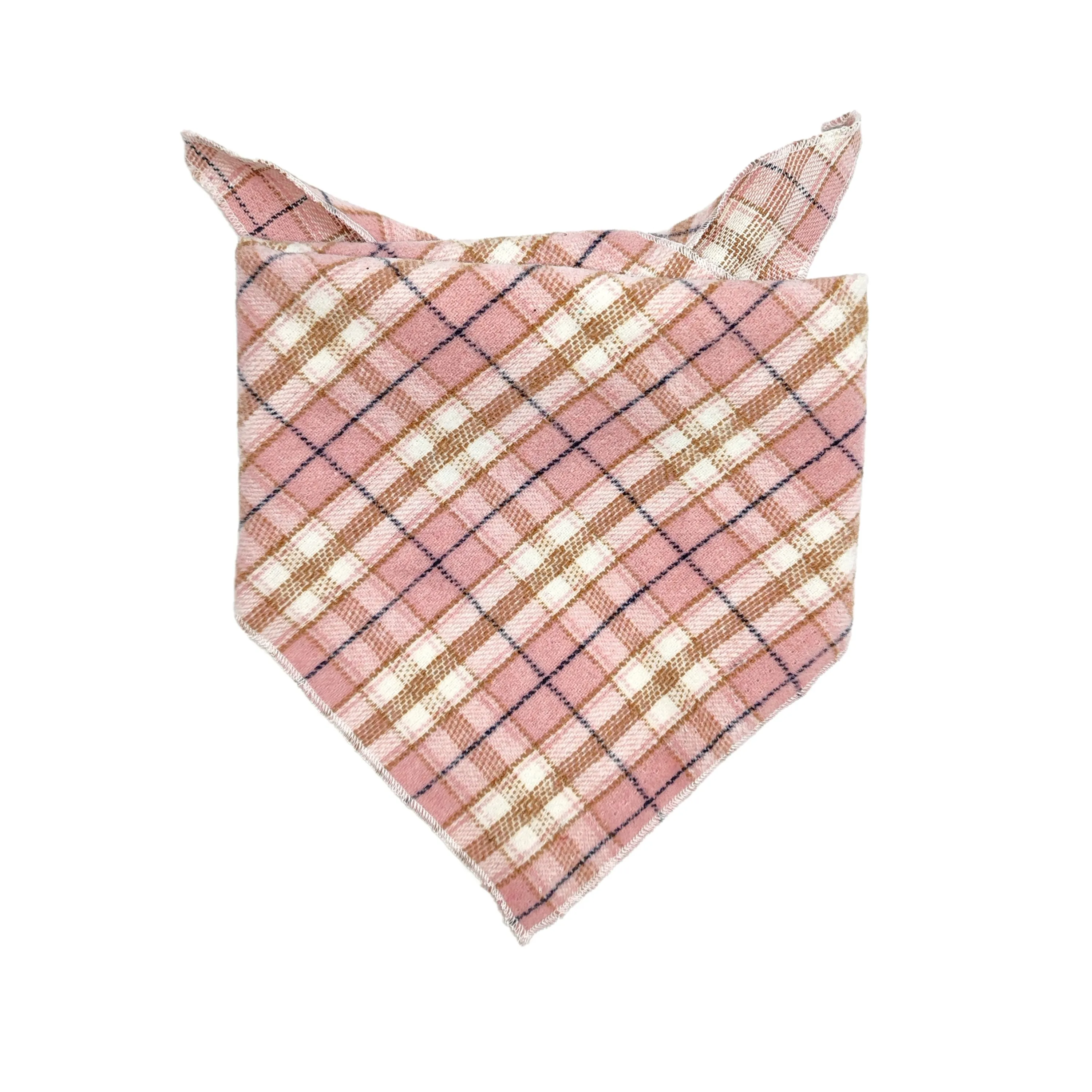 

Popular Plaid Six Colors Dog Bib for Small Medium Puppy All Season Universal Triangular Towel Pet Grooming Accessories