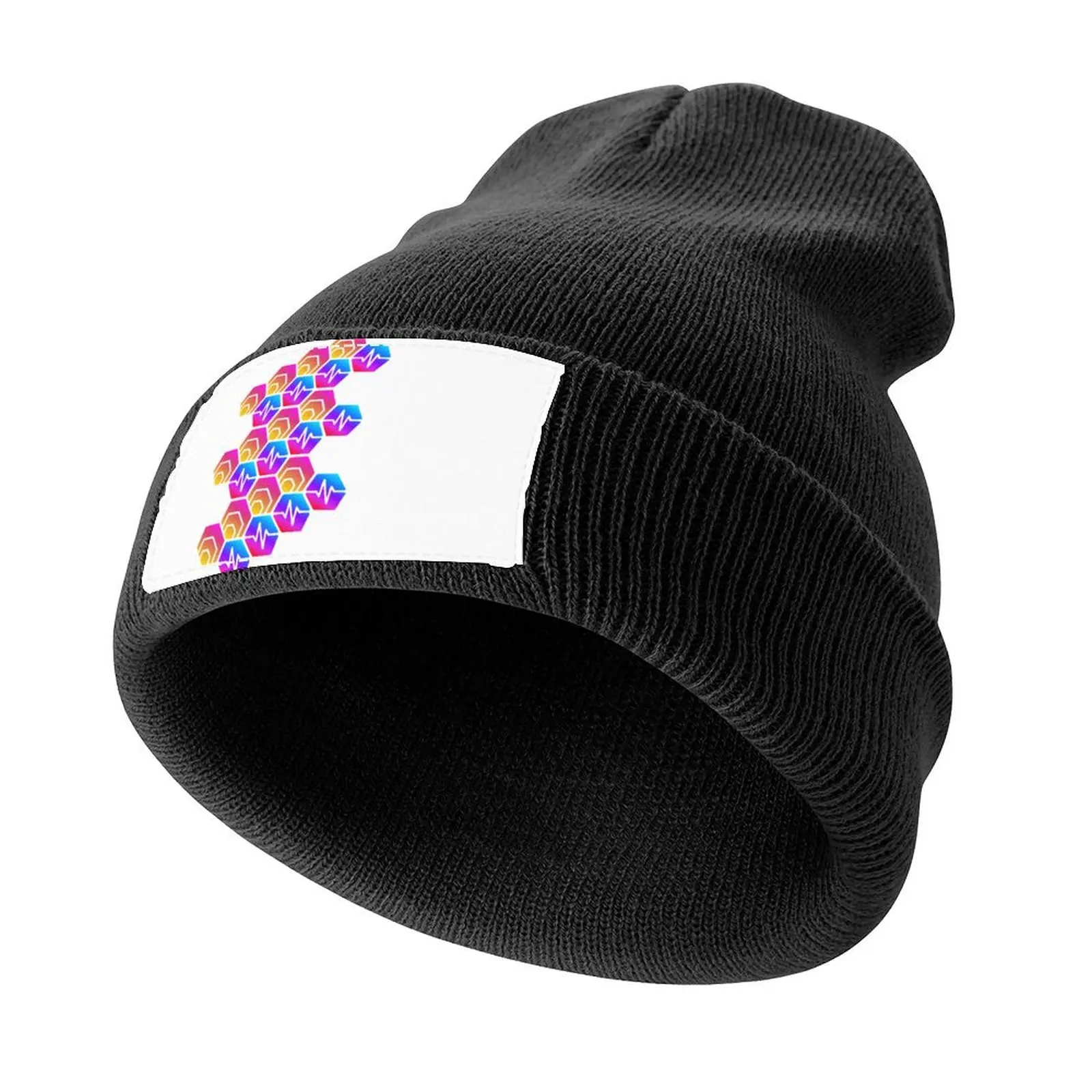 

Hex And PulseChain Crypto Logo Design PLS Pulse Knitted Cap Fashion Beach Hat Luxury Brand Icon Women's Beach Outlet Men's