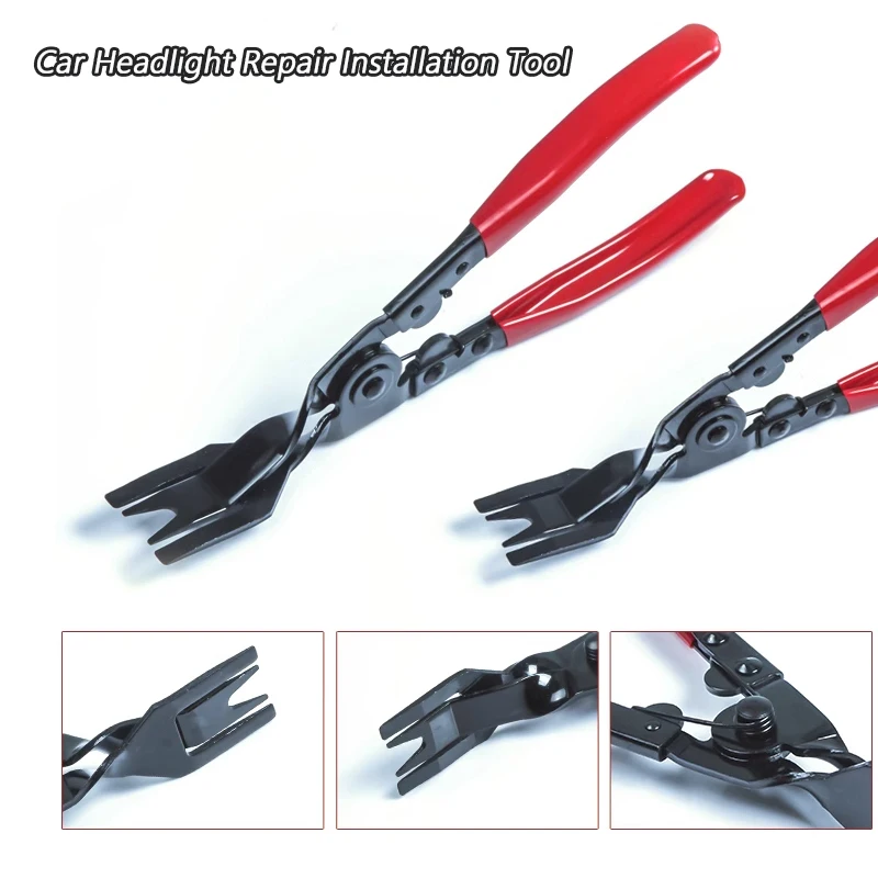 Car Headlight Repair Installation Tool Trim Clip Removal Pliers Van Door Panel Fascia Dash Upholstery Remover Tool